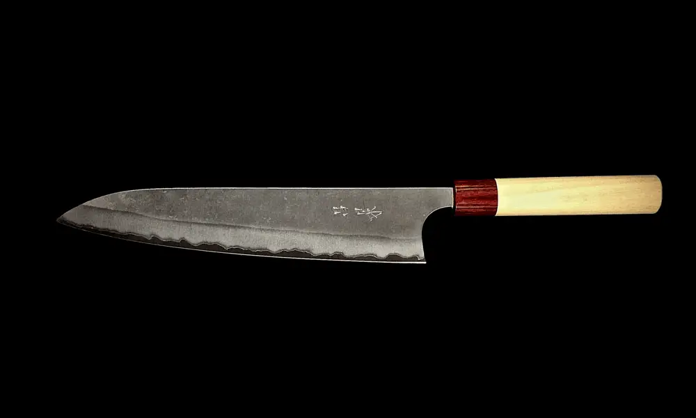 gyuto knife with japanese handle