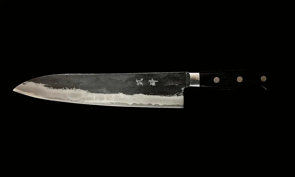japanese knife steel - high carbon - blue aogami