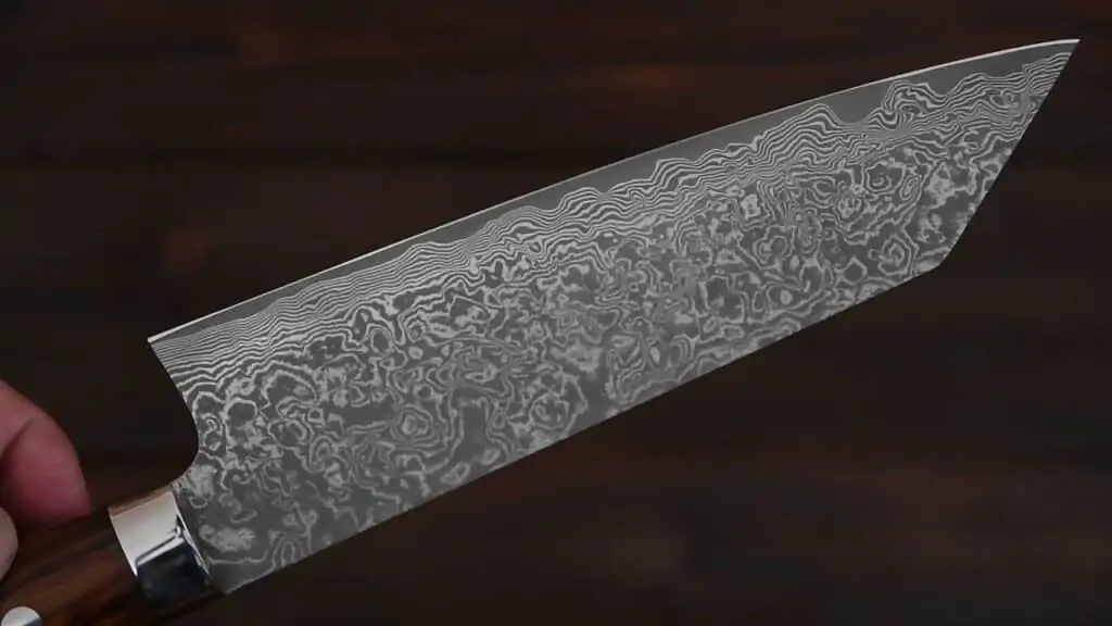 japanese knife steel - damascus
