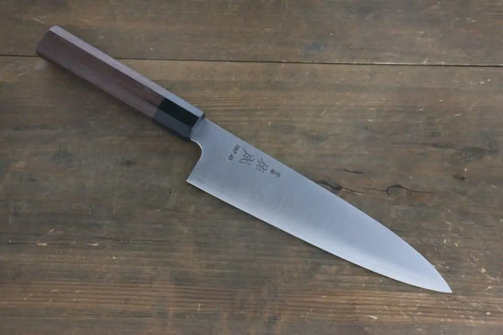 japanese knife steel - high carbon - hap40