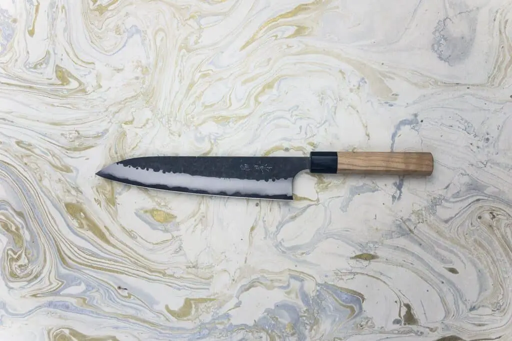 japanese knife steel - high carbon - super blue aogami