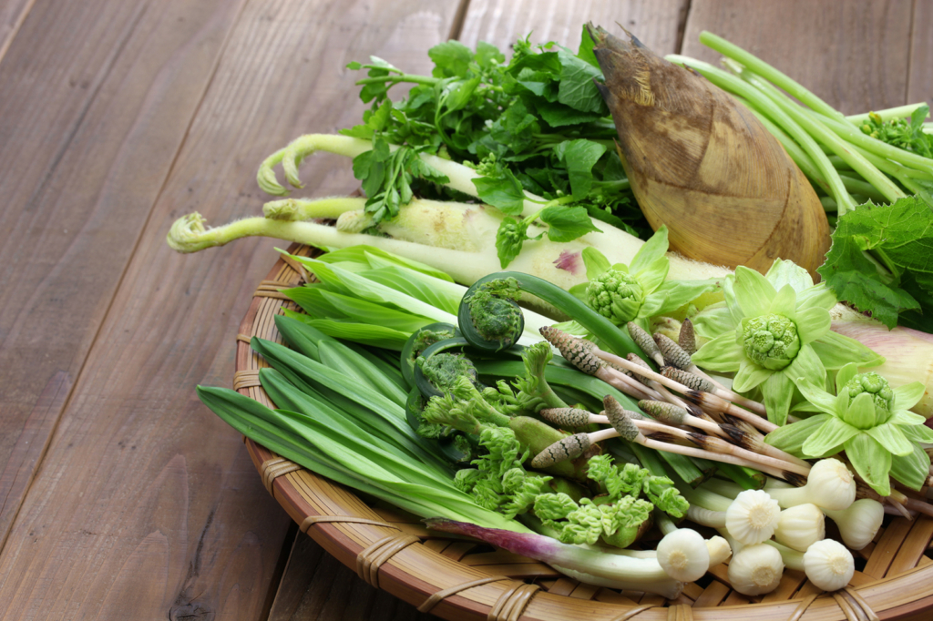 nagano mountain vegetables