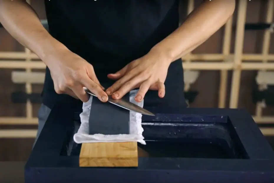 sharpening japanese knives cover