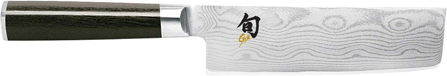 Shun Classic Nakiri Knife with PakkaWood handle