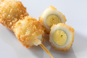 quail egg kushikatsu kushiage