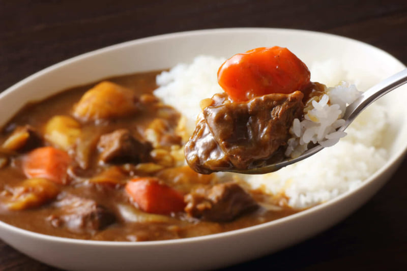 beef curry rice japan
