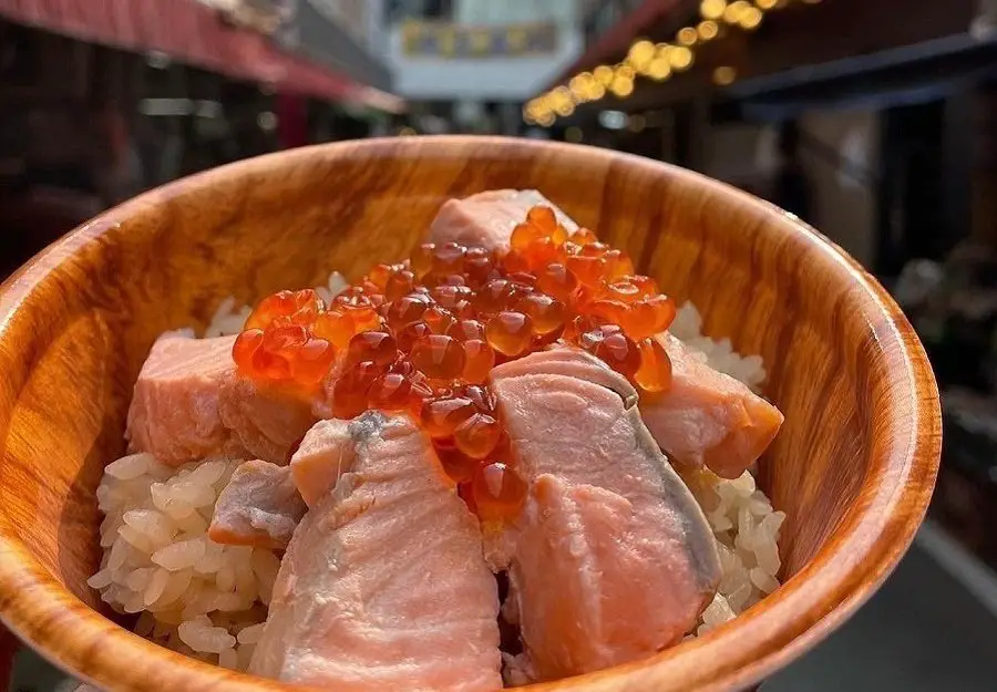 harako meshi salmon and roe