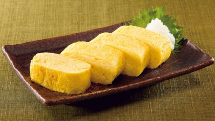 tamagoyaki japanese omelet a simple recipe japanese taste on a plate